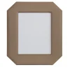 Cassigoli Cornice Ottagonale Del Monte 26 in Pelle Beige Tamarone