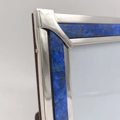 Petri Firenze Cornice per foto in lapislazzuli blu e argento