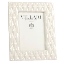 Villari CORNICE PER FOTO PICCOLE BLACK TIE - BIANCO