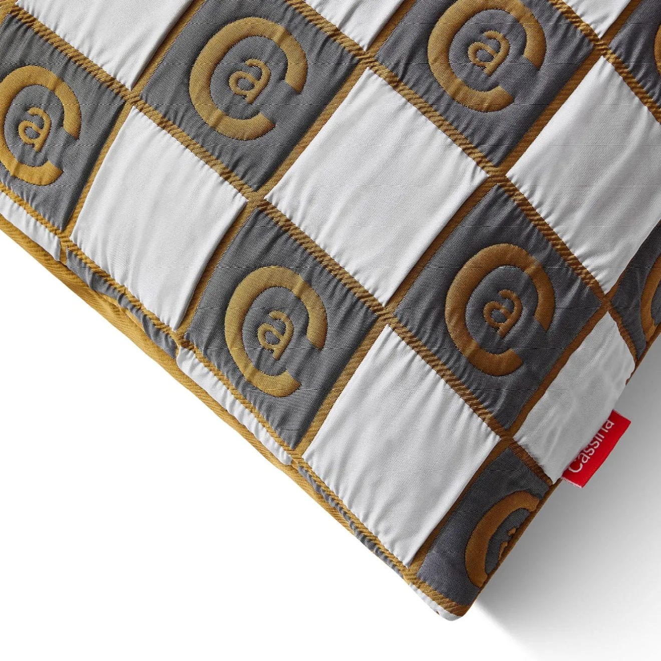 Cassina Cuscini decorativi con cornice a scacchi #1