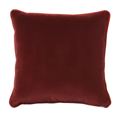 l'Opificio Cuscino Carrè in tessuto jacquard geometrico Relief