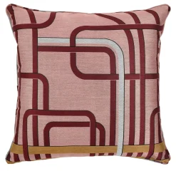 l'Opificio Cuscino Carrè in tessuto jacquard Les Intrigues