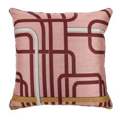 l'Opificio Cuscino Carrè in tessuto jacquard Les Intrigues