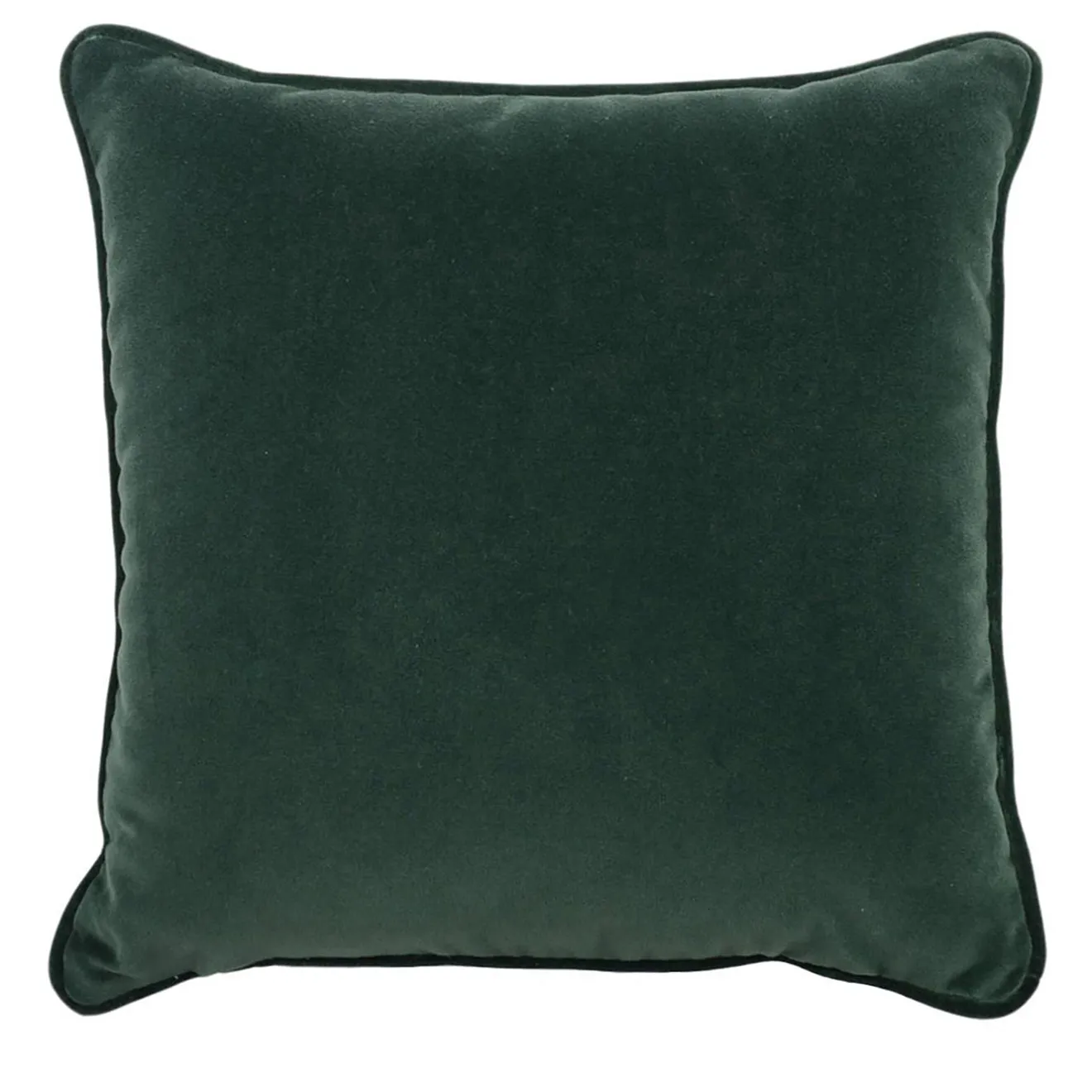 l'Opificio Cuscino Carrè in velluto verde scuro