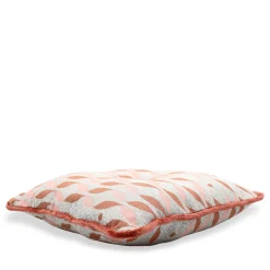 l'Opificio Cuscino Carrè Rosa in tessuto jacquard TALIA