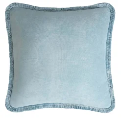 LO Decor Cuscino Happy Soft Velvet Azzurro