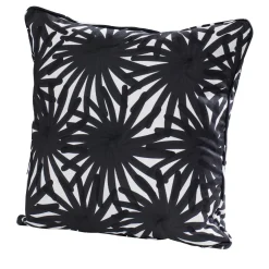 Livio De Simone Cuscino nero Fuochi