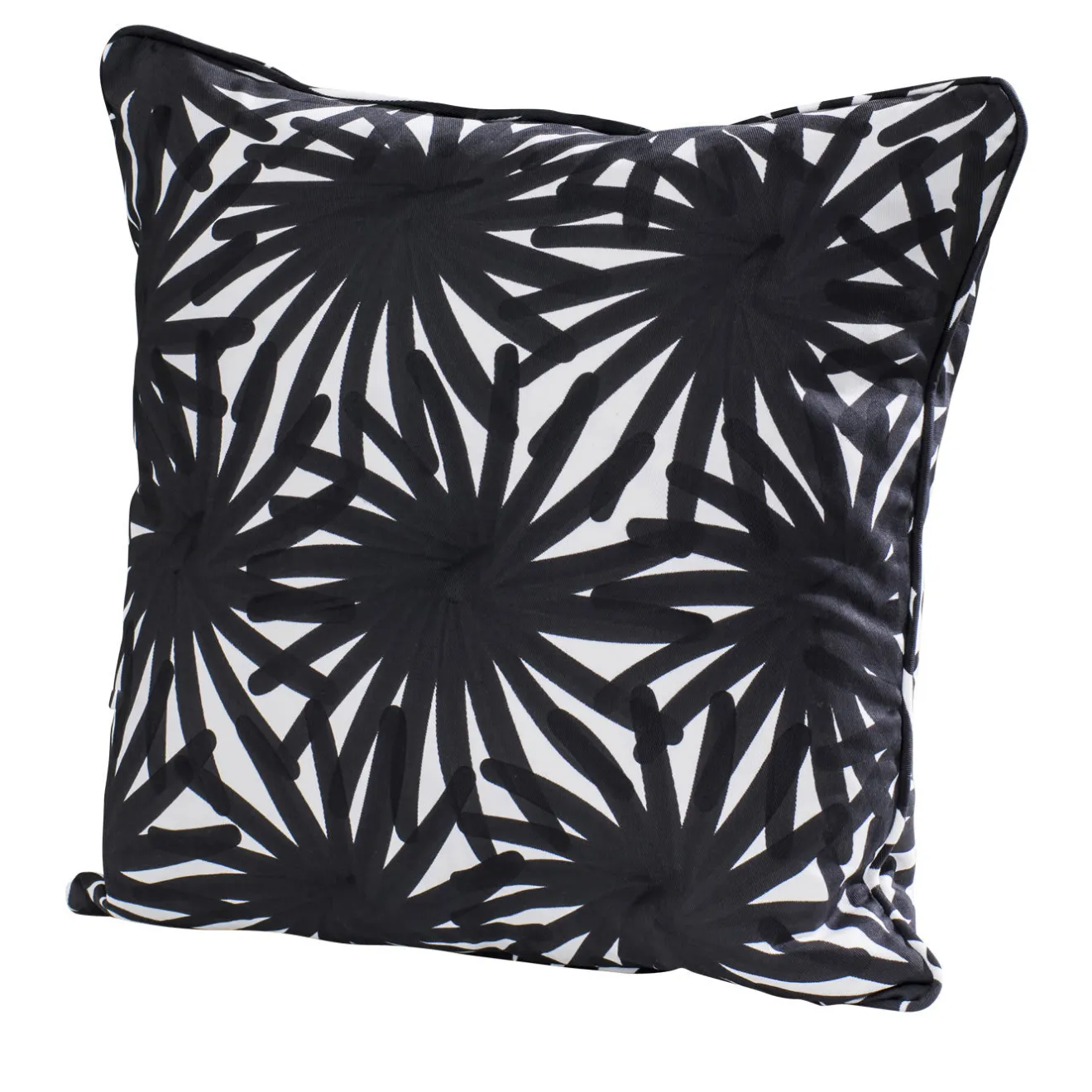 Livio De Simone Cuscino nero Fuochi