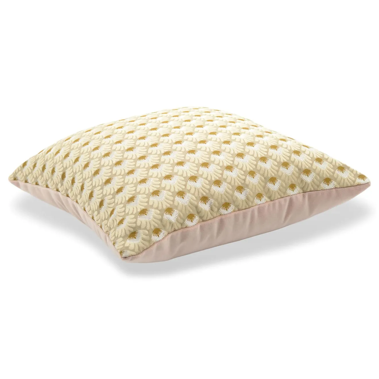 l'Opificio Cuscino quadrato Carré in oro rosa