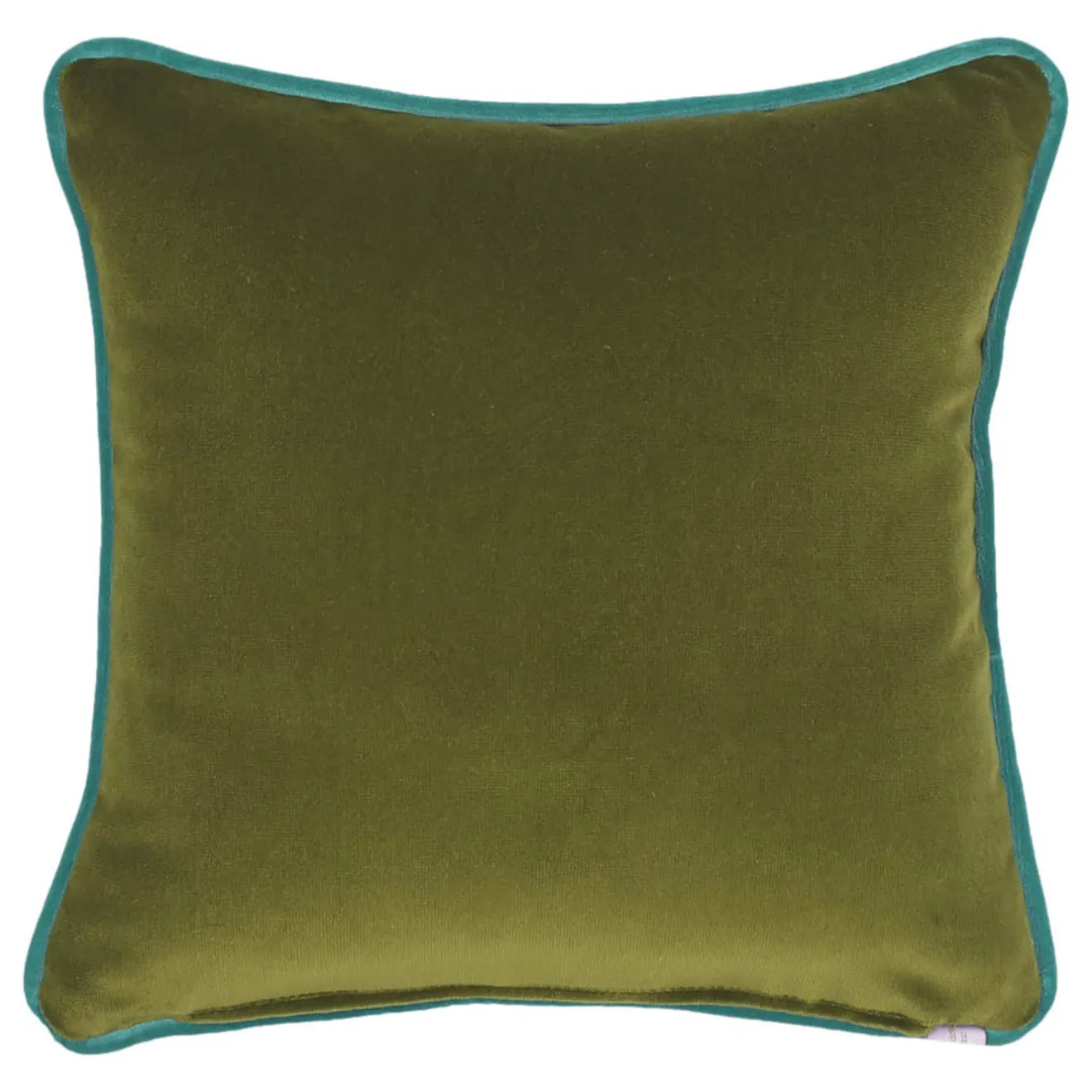 l'Opificio Cuscino quadrato Carrè verde azzurro