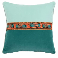 l'Opificio Cuscino Quadrato Verde in Edizione Limitata POPHUG di Pistacchio&Caffé