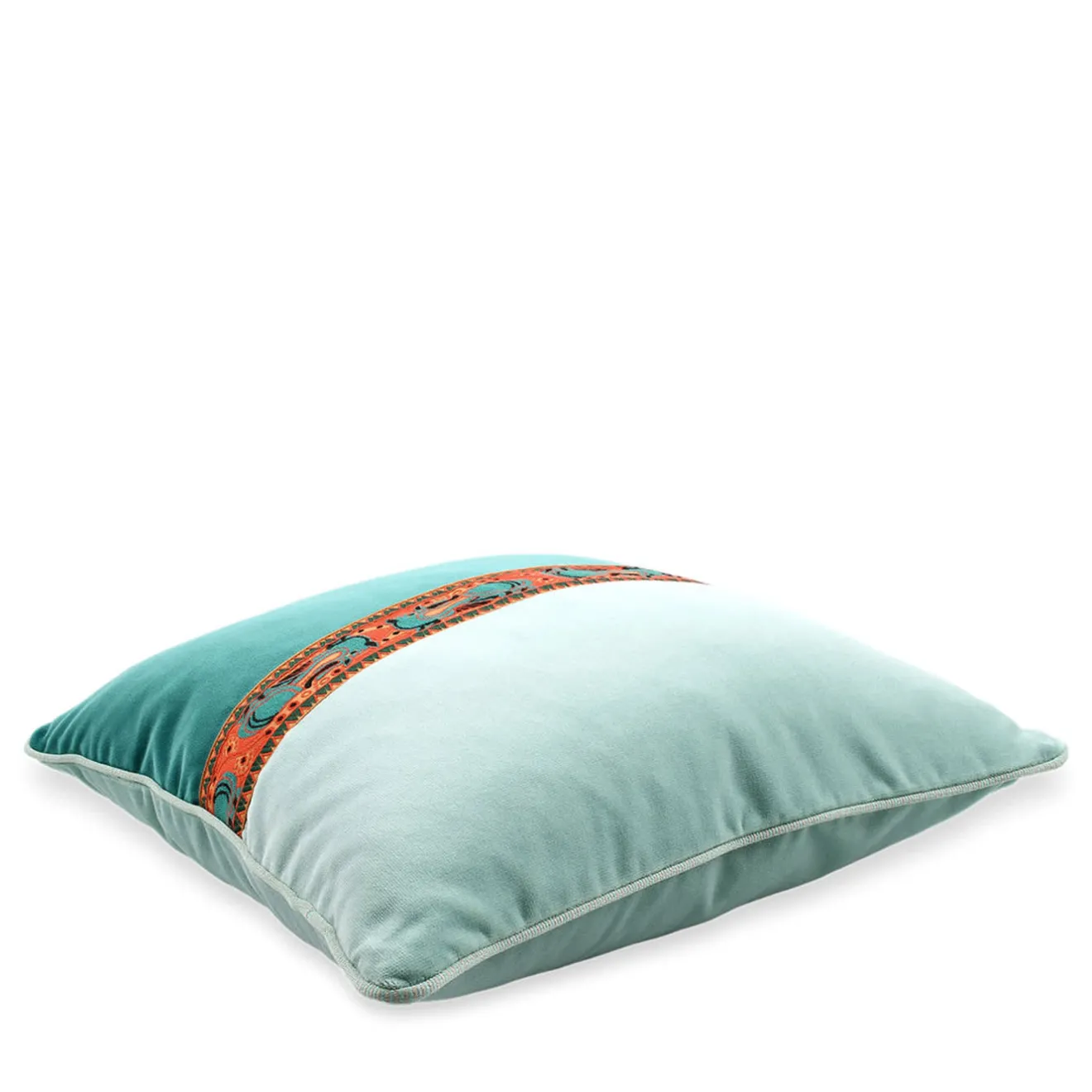 l'Opificio Cuscino Quadrato Verde in Edizione Limitata POPHUG di Pistacchio&Caffé