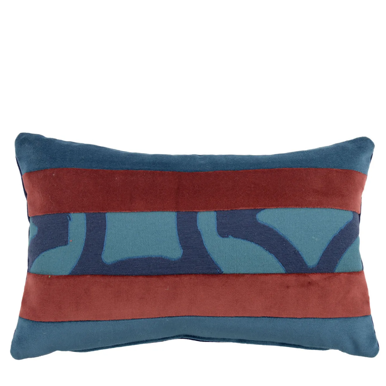 l'Opificio Cuscino rettangolare a intarsio Elle