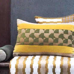 l'Opificio Cuscino rettangolare Elle a intarsio