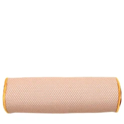 l'Opificio Cuscino Rullo in tessuto jacquard falso unito