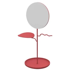 Nunzia Ponsillo Custode Portagioie rosa salmone con specchio