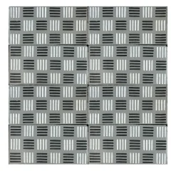 Studio Le Nid Daamè Set di 50 piastrelle rettangolari grigie #2