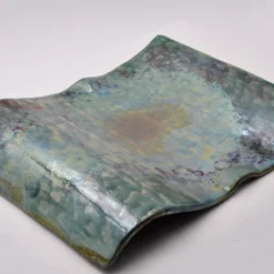 Design Center 1991 Decorazione da tavolo Onda in Raku di Nino Basso