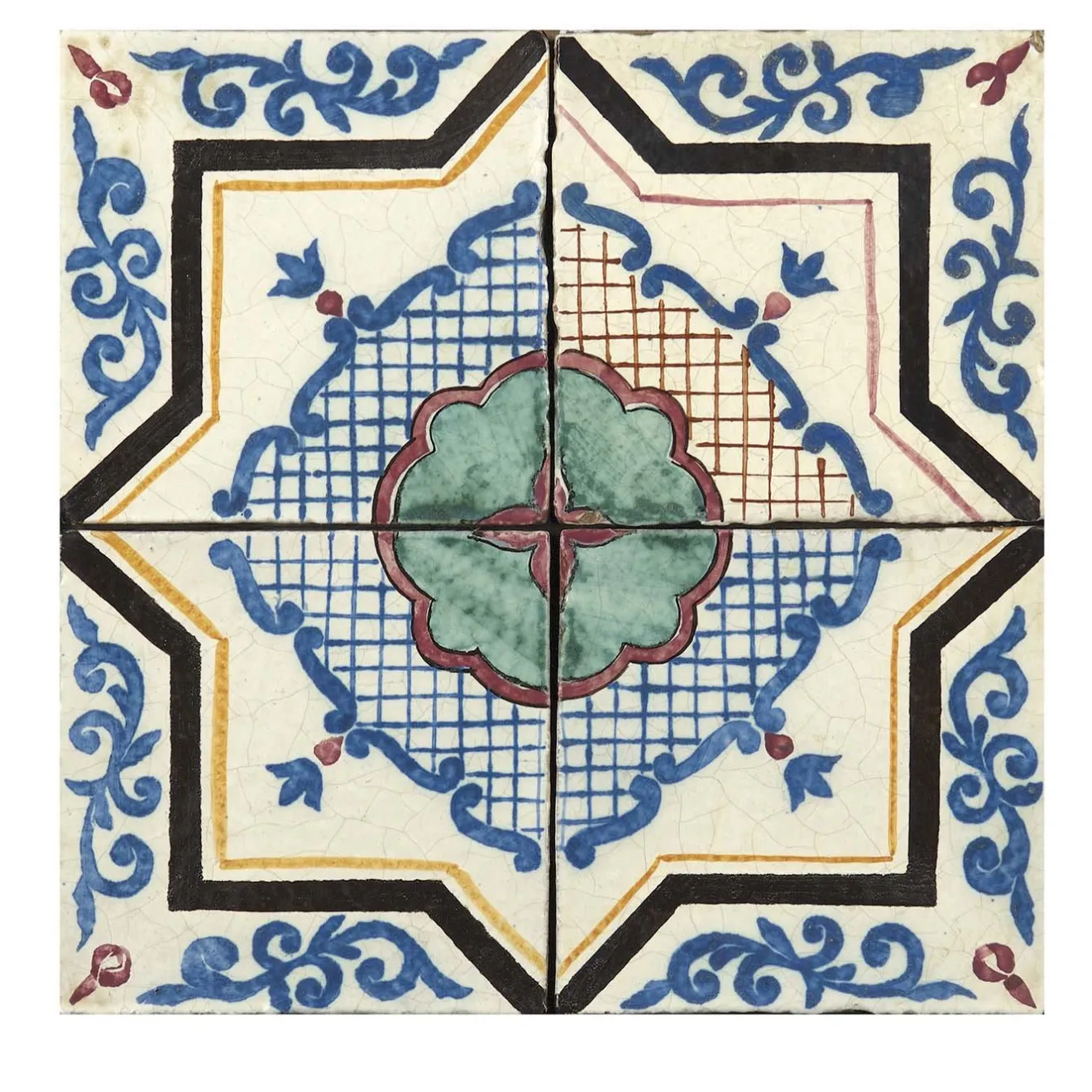 Studio Le Nid Decori Modulari Set di 4 piastrelle #23