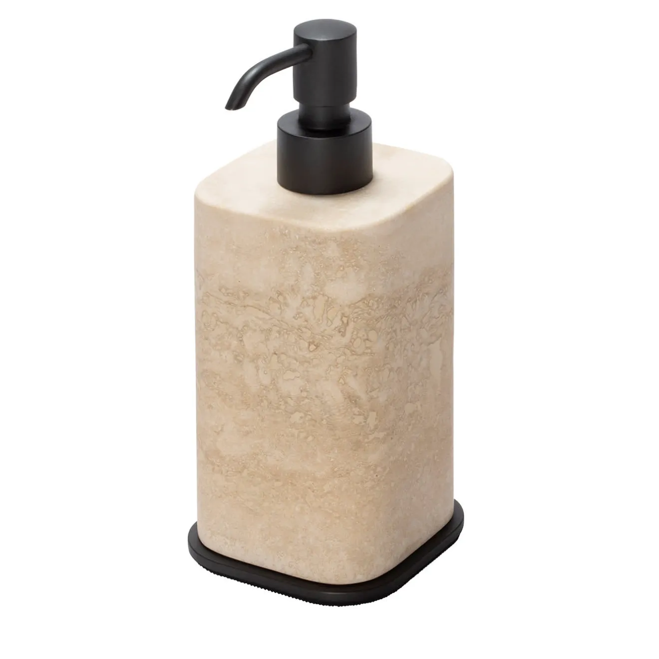 Giobagnara Dispenser per sapone Polo in marmo beige