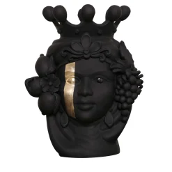 Stefania Boemi Donna Carmela Vaso nero