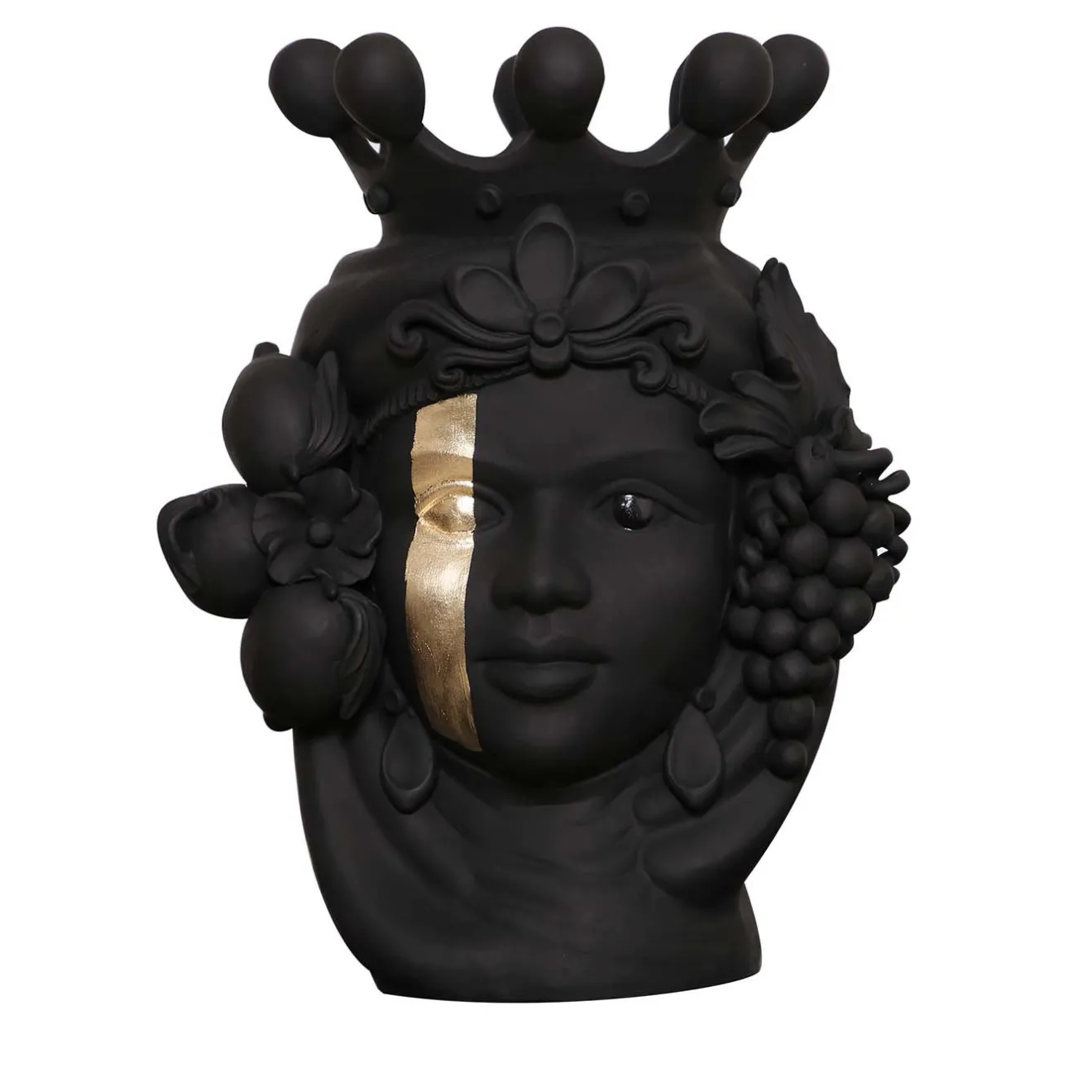 Stefania Boemi Donna Carmela Vaso nero