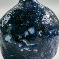 Raffaella Bandera Due Palle Vaso a bocciolo blu