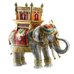 Villari ELEFANTE FELICE DI JAIPUR - ROSSO