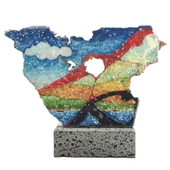 Studio Le Nid Etna Madre Maiolica su Pietra Lavica #2