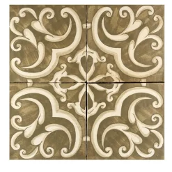 Studio Le Nid Fango Salinelle Set di 4 piastrelle #5