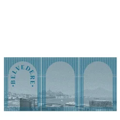 Belvedere Finestre Tessili Blue Tapestry #2