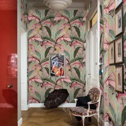 Wallpapers4Beginners Foglie di banano, giungla, carta da parati