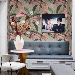 Wallpapers4Beginners Foglie di banano, giungla, carta da parati