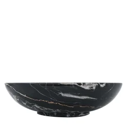 FiammettaV Home Collection Fruttiera in marmo nero Portoro