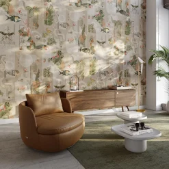 Devon&Devon Garden of Dreams Sepia Carta da parati