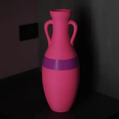 Pop Pot Giulio Cesare Anfora XL fucsia e viola