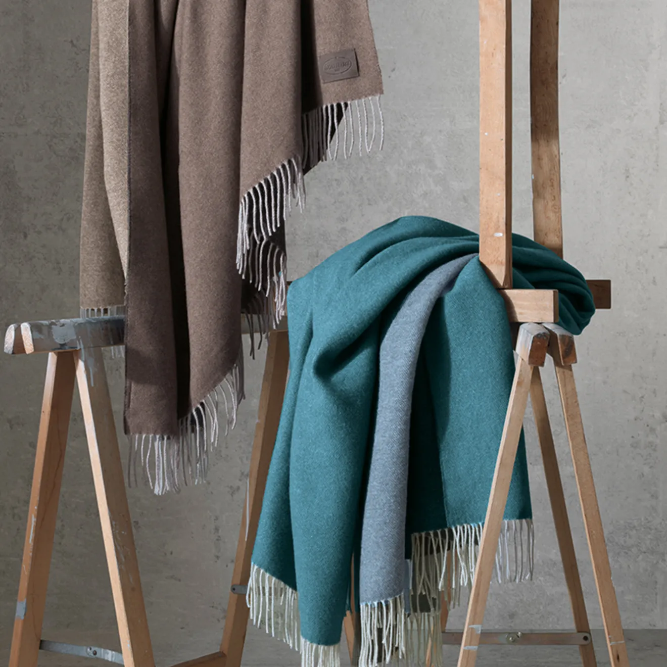 Somma 1867 Gold Plaid azzurro