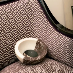 MMairo Grande ciotola in marmo multicolore Gae di Arthur Arbesser