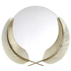 Ghidini 1961 Grande specchio in bronzo Sunset di Nika Zupanc