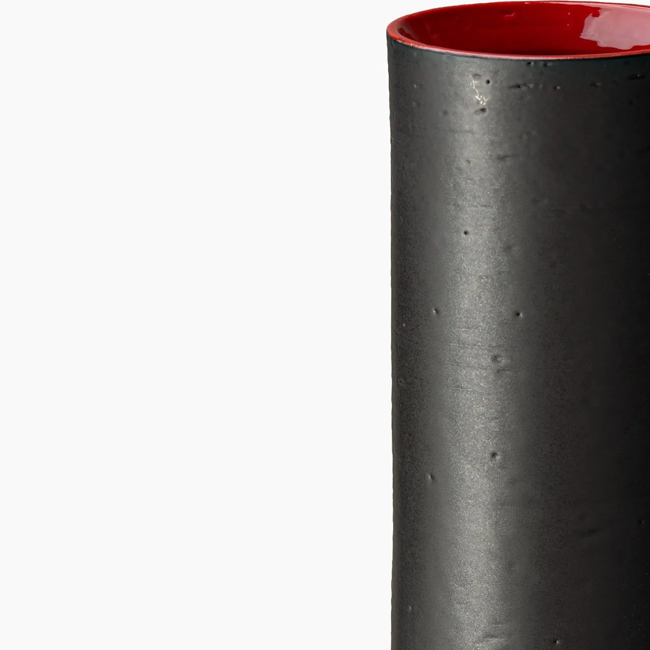 Bitossi Ceramiche Grande vaso nero di Arik Levy George