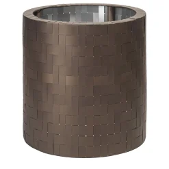 Splot Design Hedera Brown Medici Cachepot