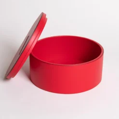 Luhdo Intarsio True Red Circle Box