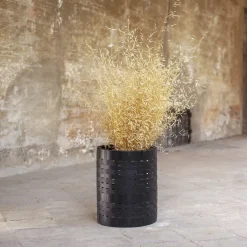 Splot Design Juncus Black Cachepot