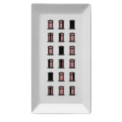 Grand Tour by Vito Nesta La Finestra Sul Cortile Videopoche rettangolare in porcellana #5