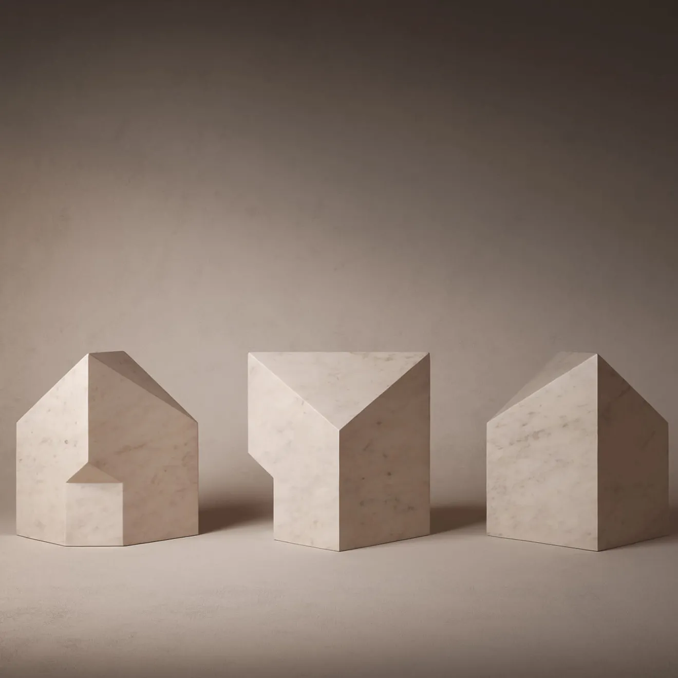 Salvatori La scultura in travertino Petra di Patricia Urquiol di Village-Kore