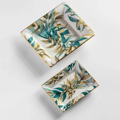 Grand Tour by Vito Nesta Las Palmas Set di posacenere e svuotatasche in porcellana