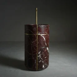 Kreoo Lavabo Tao Freestanding in Rosso Lepanto