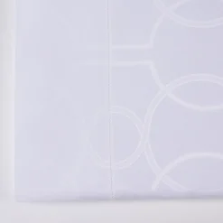 Rivolta Carmignani Lenzuolo matrimoniale Shangri-La Jacquard bianco