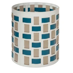 Rudi Lisbona N. 13 Cestino rotondo bianco