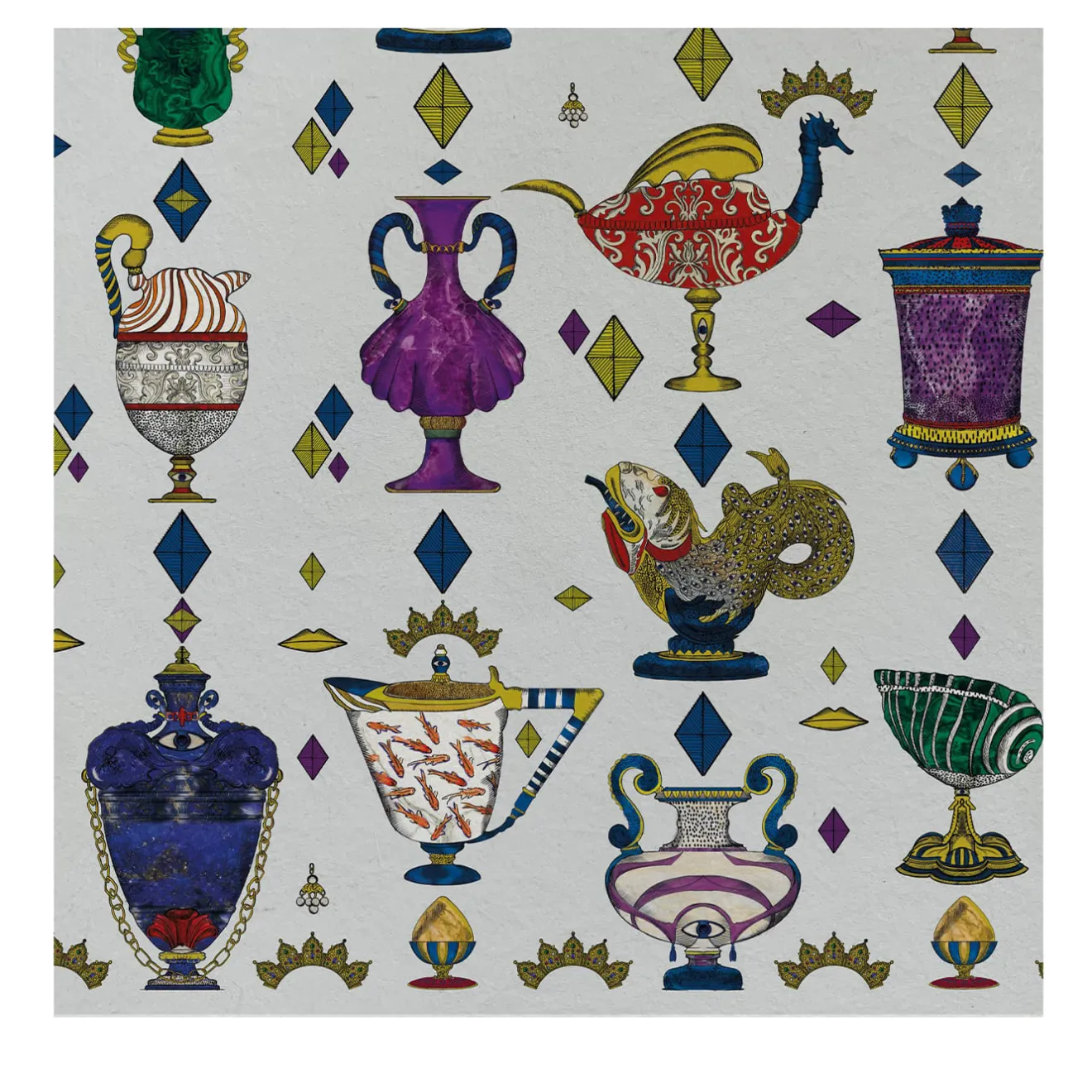 MaVoix Ludovica Ghiaccio Carta da parati